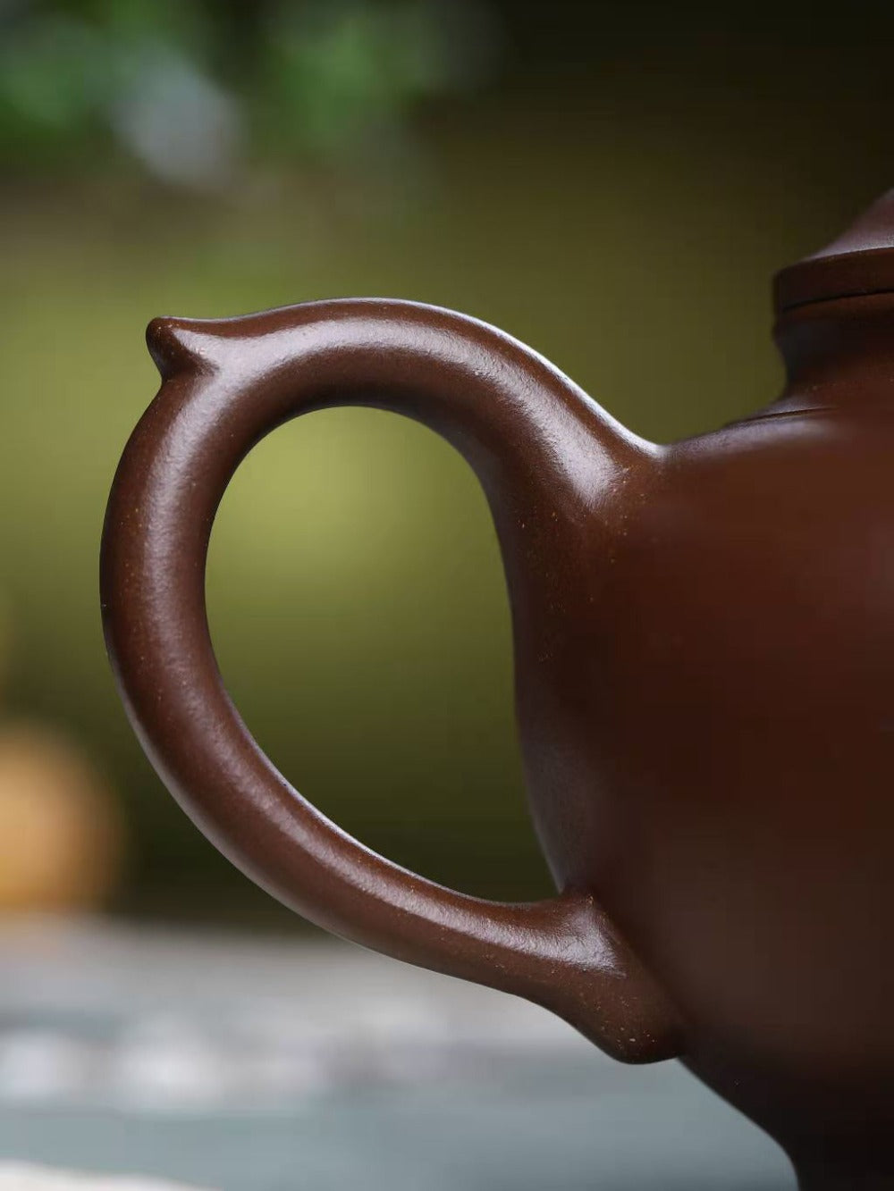 Théière Yixing Zisha entièrement faite à la main [Pot Xiao Ying] (Zi Ni - 260 ml)