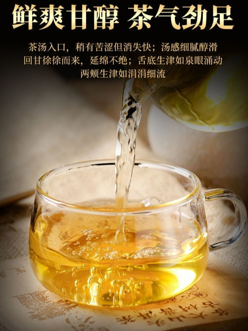 Kek Teh Pu-erh Mentah (Sheng) Pokok Purba Yunnan 2021 [Bing Dao - Raja Teh]