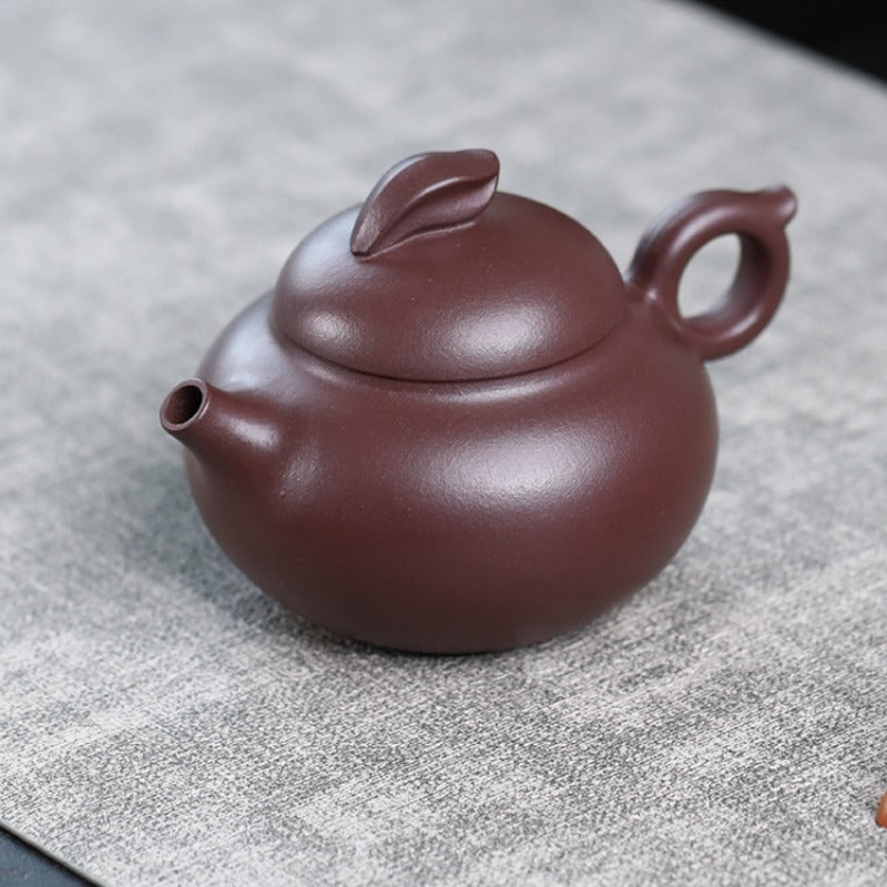 Full Handmade Yixing Zisha Teapot [Listening] (Zi Ni - 200ml)