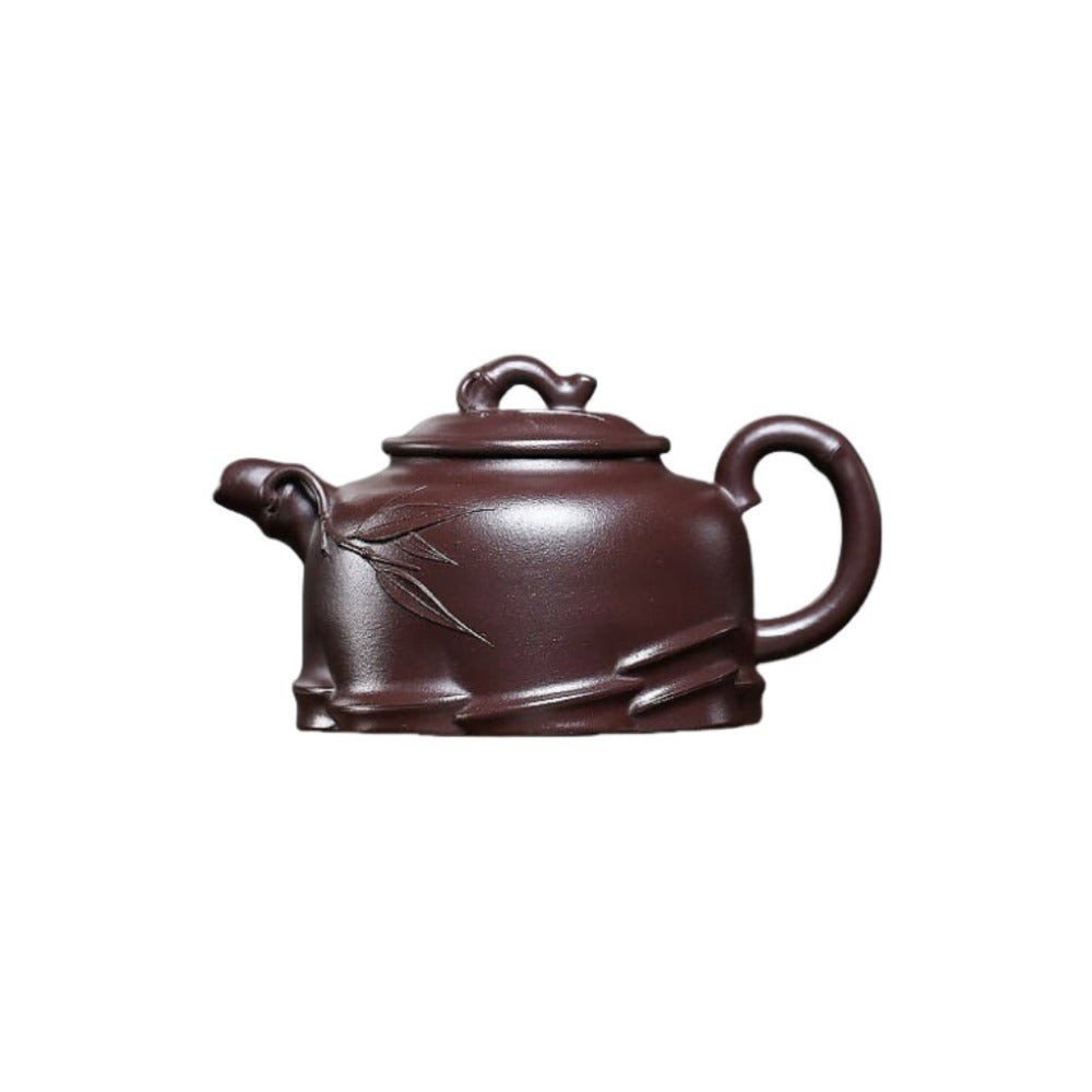 宜兴紫砂茶壶 [一品竹段] (紫泥 - 270ml)