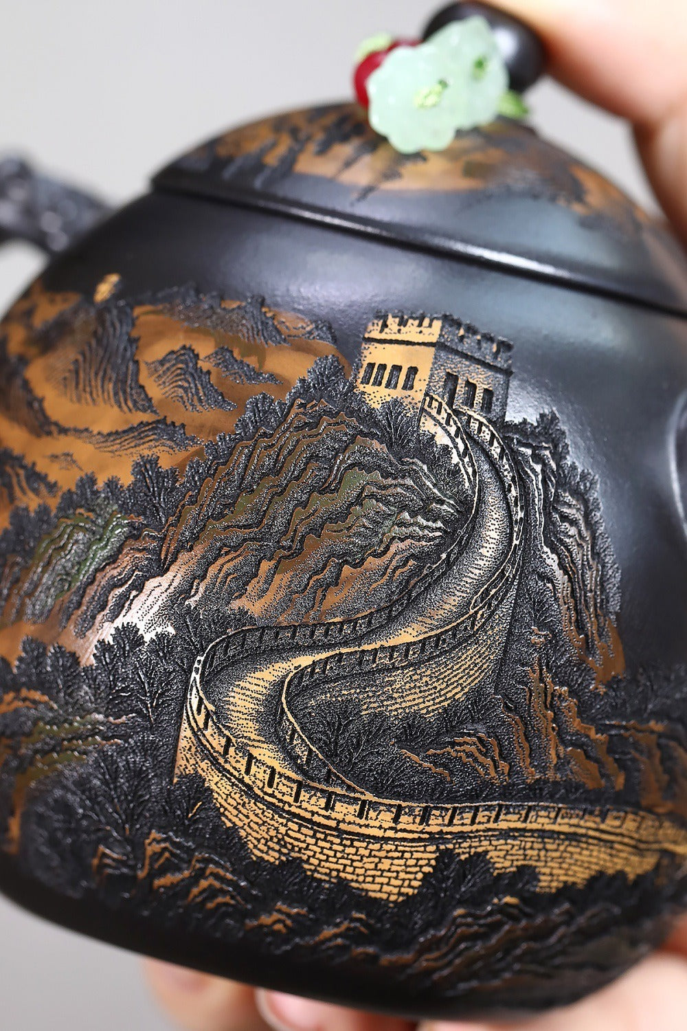 Yixing Zisha Teapot [The Great Wall] (Shi Huang - 320ml)