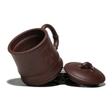 Load image into Gallery viewer, Yixing Zisha Tea Mug with Filter [Bamboo] 500ml
