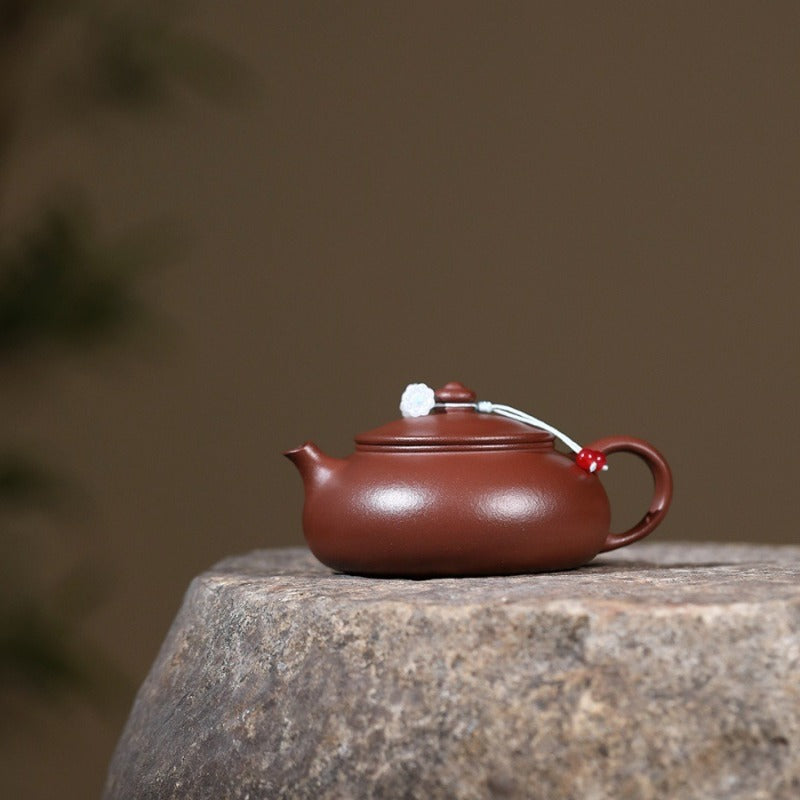 Yixing-Zisha-Teekanne [Han Jiang] (Di Cao Qing - 150 ml)