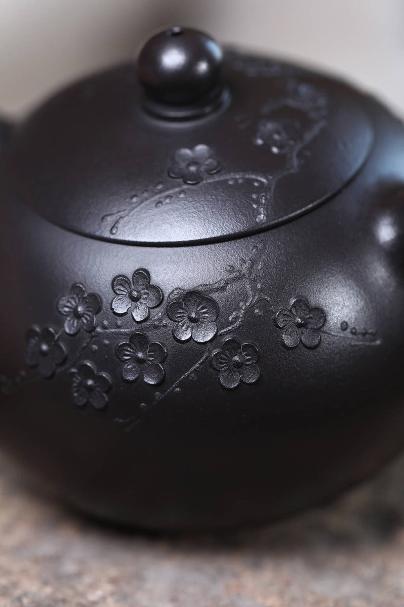 Yixing-Zisha-Teekanne [Xishi Pot] (Hei Ni - 270 ml)