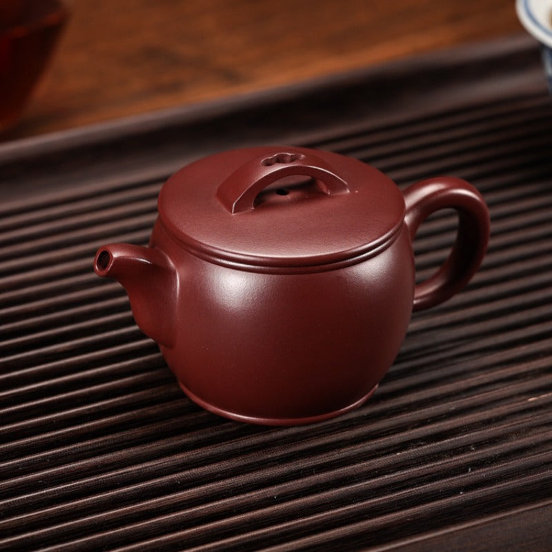 Théière Zisha de Yixing entièrement faite à la main [Pot Hanwa] (Long Xue Sha - 180ml)