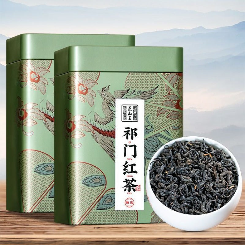 Premium Anhui [Keemun Black Tea] Canned Gift Set 250/500g - YIQIN TEA HOUSE | yiqinteahouse.com | black tea, keemun black tea, tea