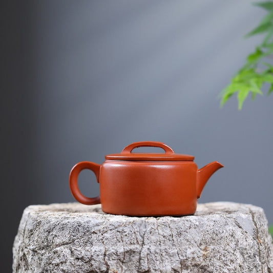 Yixing Zisha Teapot [Lotus Hanwa] (Zhao Zhuang Zhu Ni - 180ml)