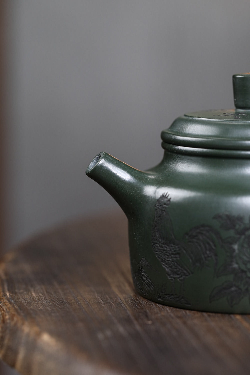 Yixing Zisha Teapot [Dezhong] (Lu Ni - 300ml)