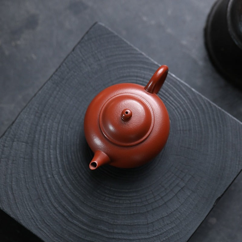 Yixing Zisha Teapot [Shui Ping] (Zhu Ni - 130ml)