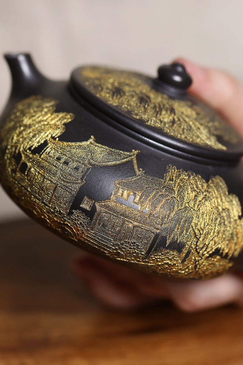 Tetera Yixing Zisha [Han Jiang] (Shi Huang - 220ml)