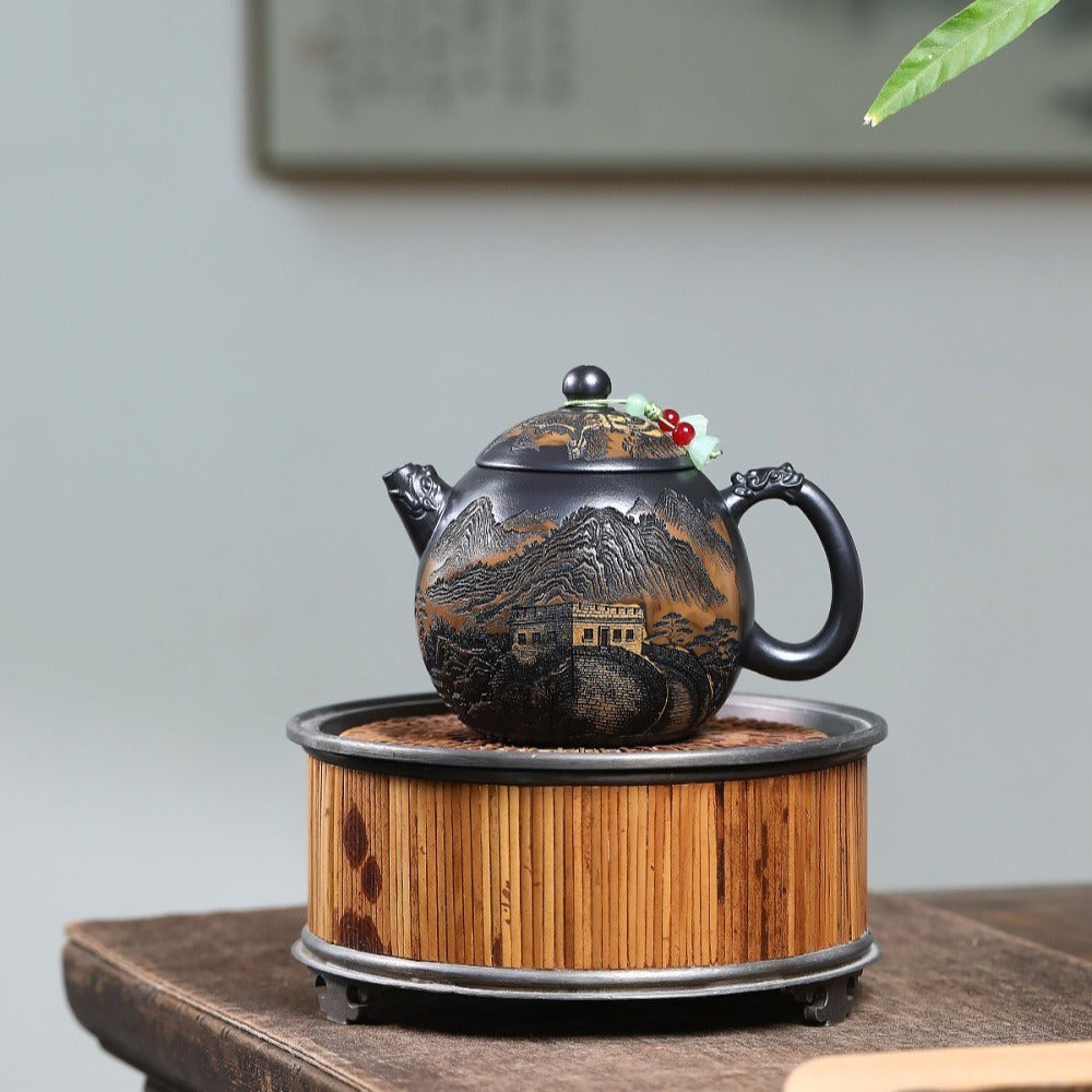 Yixing Zisha Teapot [The Great Wall] (Shi Huang - 320ml)