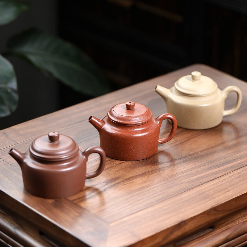 Yixing Zisha Teapot [De Zhong] (Bensan Lu Ni/Jiang Po Ni/Zi Ni - 170ml)