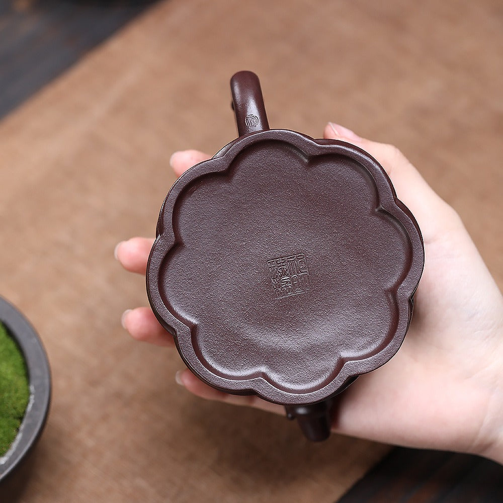 宜兴紫砂茶壶 [一品竹段] (紫泥 - 270ml)