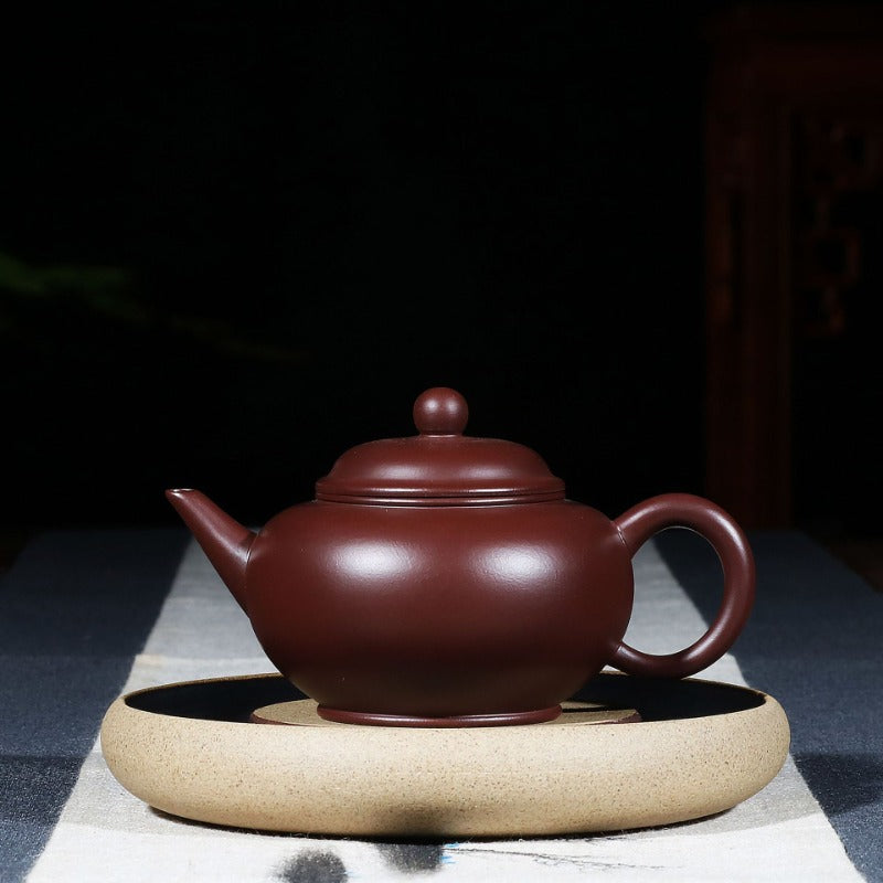 Teko Yixing Zisha [Pot Shui Ping] (Zi Zhu Ni - 210ml)