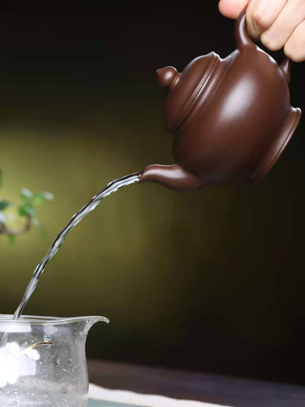 Théière Yixing Zisha entièrement faite à la main [Pot Xiao Ying] (Zi Ni - 260 ml)