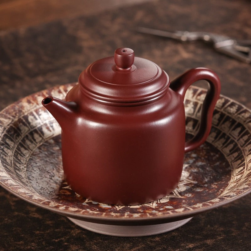 Teko Zisha Yixing Buatan Tangan Sepenuhnya 【Teko Gao De Zhong】 (Long Xue Sha - 160ml)