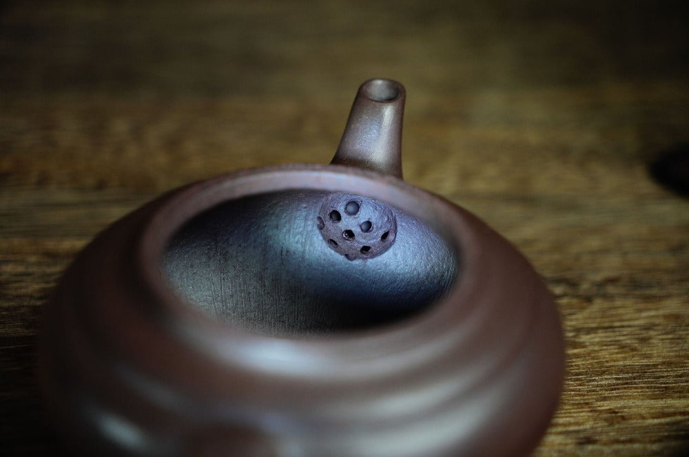 Full Handmade Yixing Zisha Teapot [Shang Xin Qiao Pot] (Zi Ni - 210ml) - YIQIN TEA HOUSE | yiqinteahouse.com | 200-300ml, full handmade zisha teapot, plain smooth, teapot, teaware