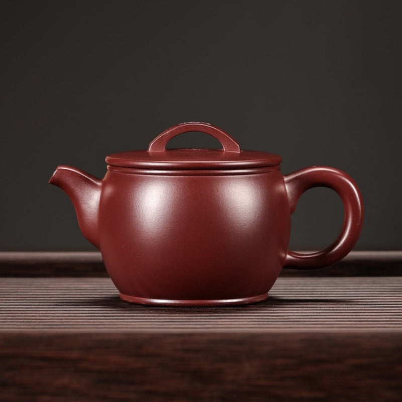 Théière Zisha de Yixing entièrement faite à la main [Pot Hanwa] (Long Xue Sha - 180ml)