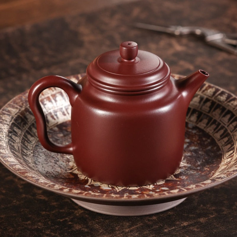 Teko Zisha Yixing Buatan Tangan Sepenuhnya 【Teko Gao De Zhong】 (Long Xue Sha - 160ml)