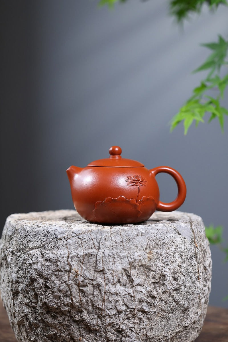 Teiera Yixing Zisha [Lotus Xishi] (Zhao Zhuang Zhu Ni - 280ml)