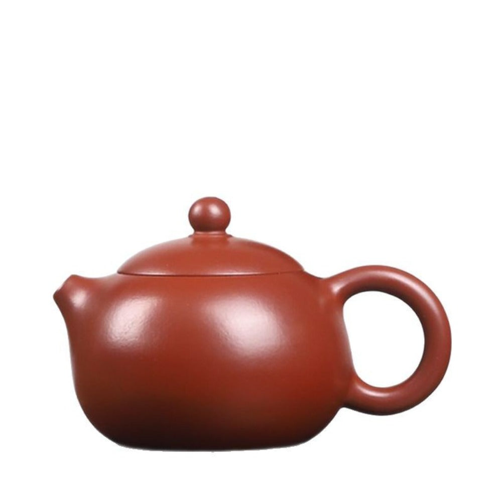Full Handmade Yixing Zisha Teapot [Xishi Pot] (Zhu Ni - 130ml)