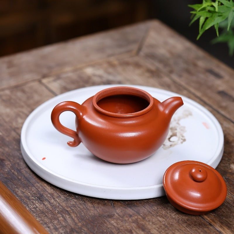 Yixing Zisha Teekanne [Lotus Seed] (Zhao Zhuang Zhu Ni - 280ml)