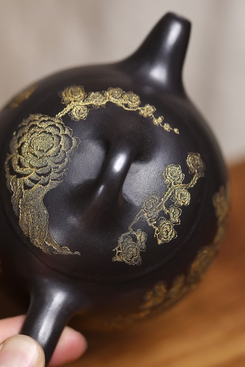 Yixing-Zisha-Teekanne [Qin Quan] (Shi Huang - 420 ml)