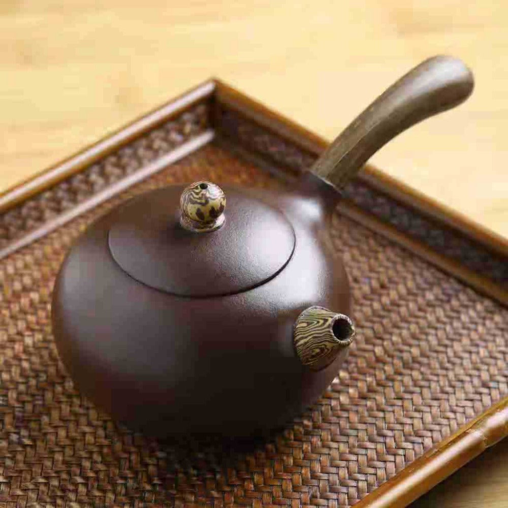 Full Handmade Yixing Zisha Teapot [Tang Yu Pot] (Zi Ni/Jiao Ni- 300ml)