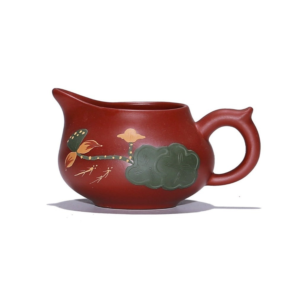 Service à thé Yixing Zisha [Étang de lotus au clair de lune] (Dahongpao - 260 ml)