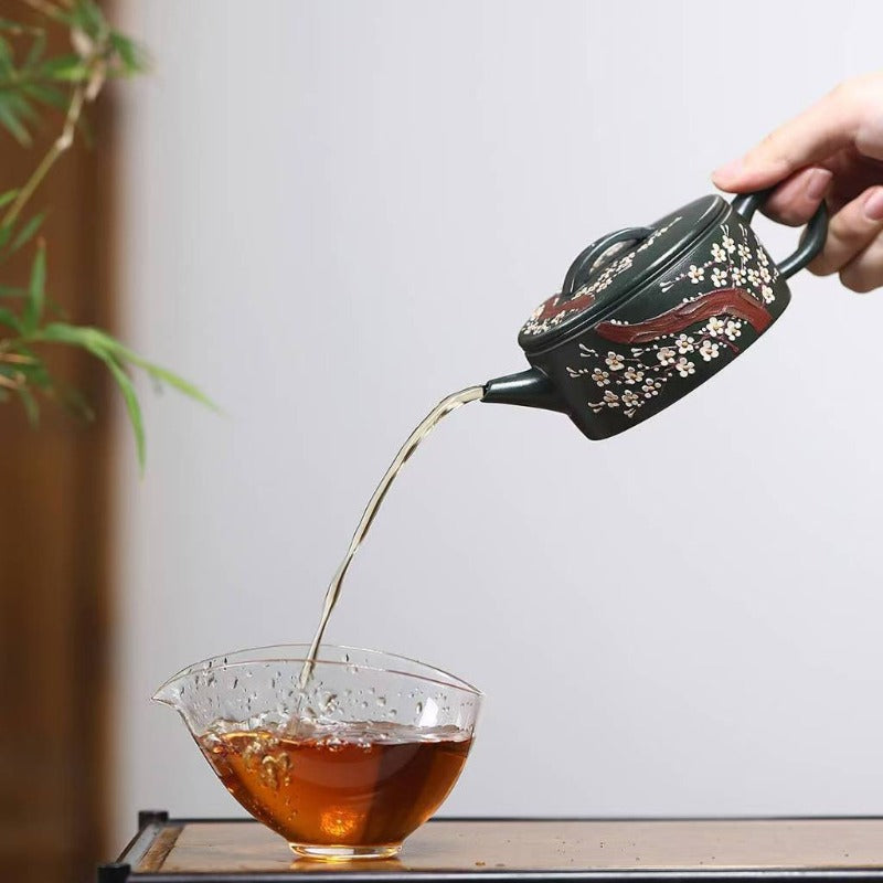 Yixing Zisha Teapot [Meixiang Hanwa] (Lu Ni - 160ml)