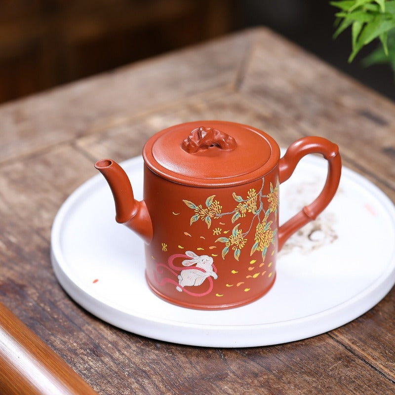 Teko Zisha Yixing [Bamboo] (Zhao Zhuang Zhu Ni - 300ml)