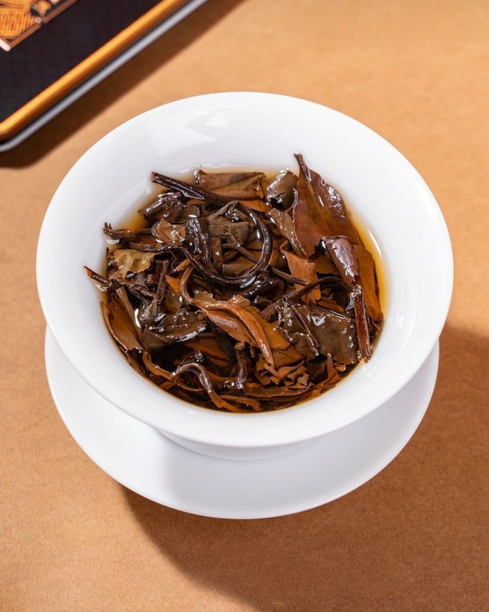 2016 Fuding Weißer Tee Ziegel [Gong Mei] Geschenkset 300g (30g x 10 Dosen)