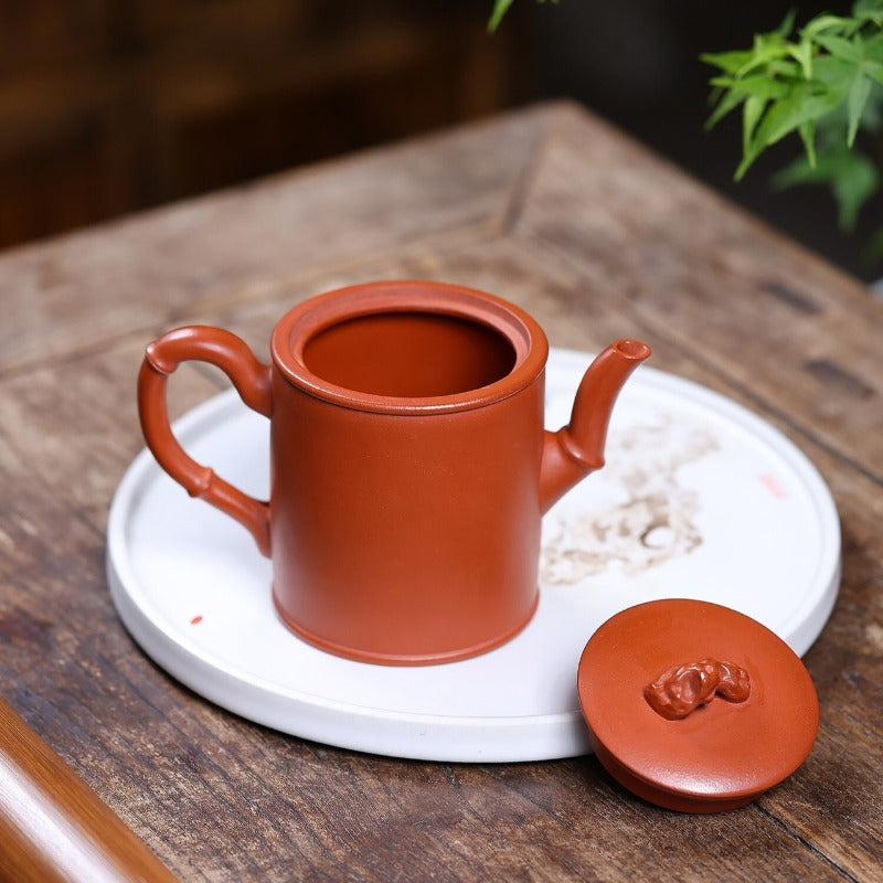 Teko Zisha Yixing [Taihu Stone Bamboo] (Zhao Zhuang Zhu Ni - 300ml)