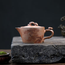 Load image into Gallery viewer, Yixing Zisha Teapot [Dakou Ting Song 大口听松] (Hight Temperature Duan Ni - 310ml)
