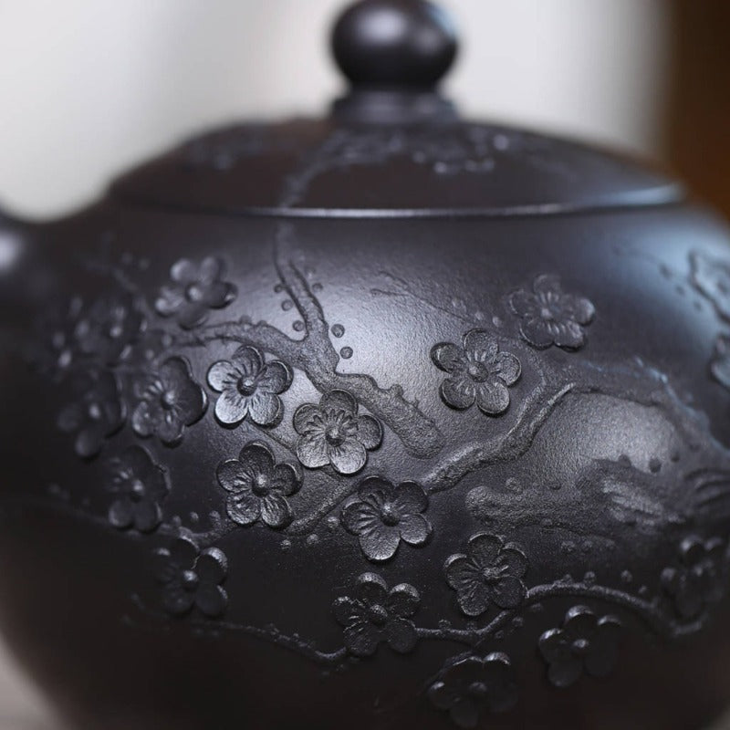 Yixing-Zisha-Teekanne [Xishi Pot] (Hei Ni - 270 ml)