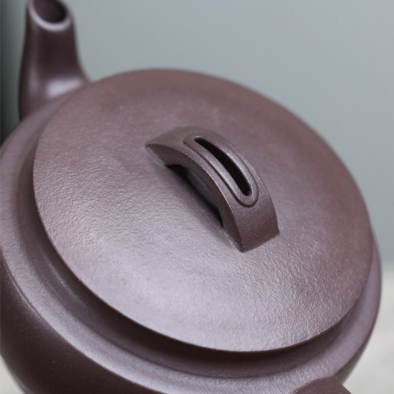 Tetera Yixing Zisha completamente hecha a mano [Olla Dayun Hanwa] (Lao Zi Ni - 250 ml)