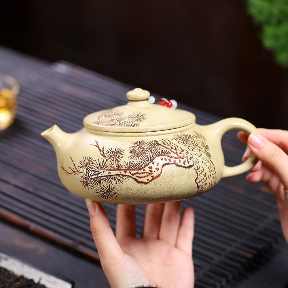 Teko Zisha Yixing [Song Gu Han Jiang] (Bensan Lu Ni - 640ml)