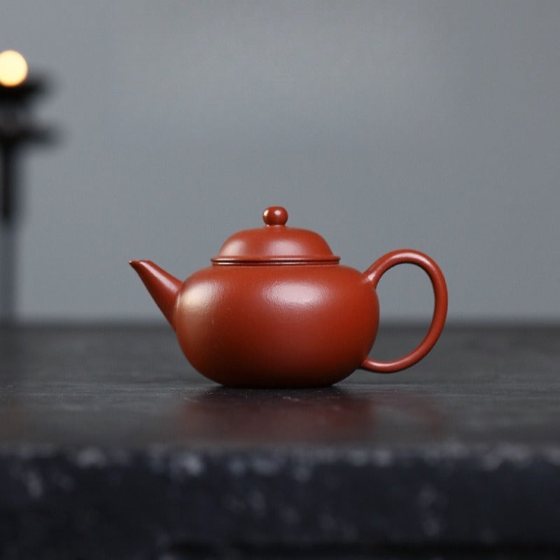 Yixing Zisha Teapot [Shui Ping] (Zhu Ni - 130ml)