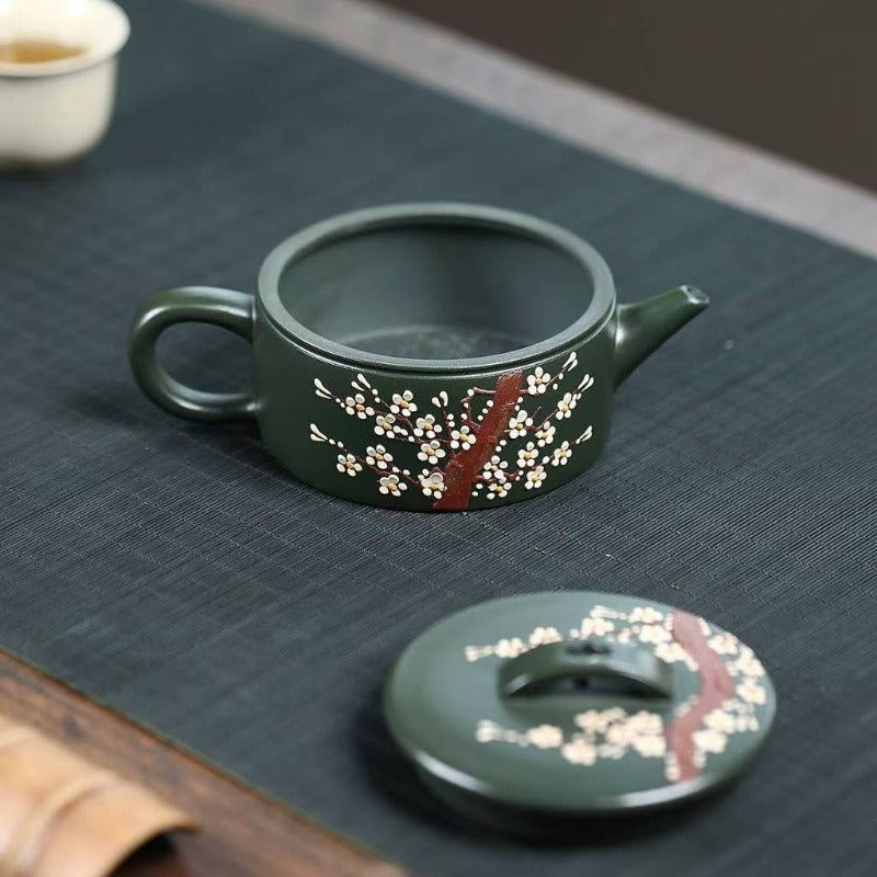 Yixing Zisha Teapot [Meixiang Hanwa] (Lu Ni - 160ml)
