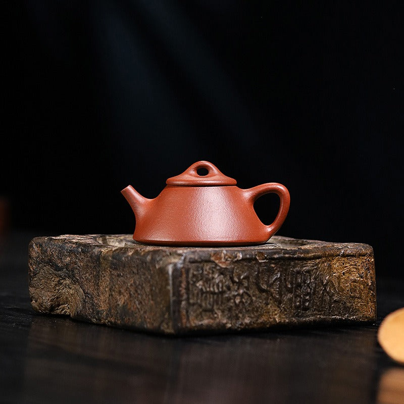 Yixing Zisha Teapot [Mini Ziye Shi Piao] (Di Cao Qing - 70ml)