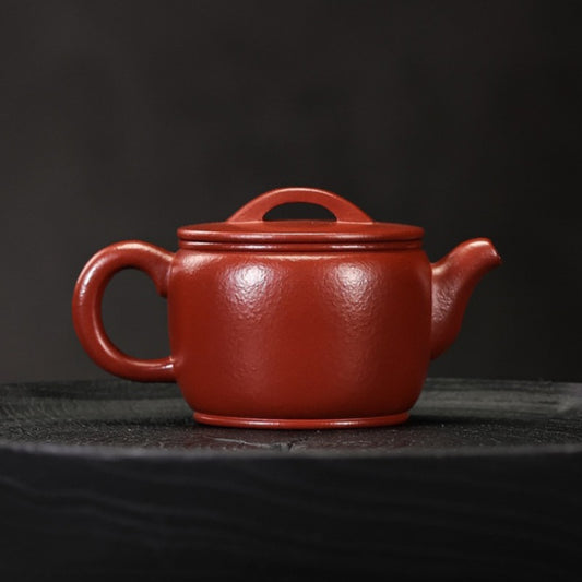 Teiera Yixing Zisha completamente fatta a mano [Hanwa Pot] (Dahongpao - 170 ml)