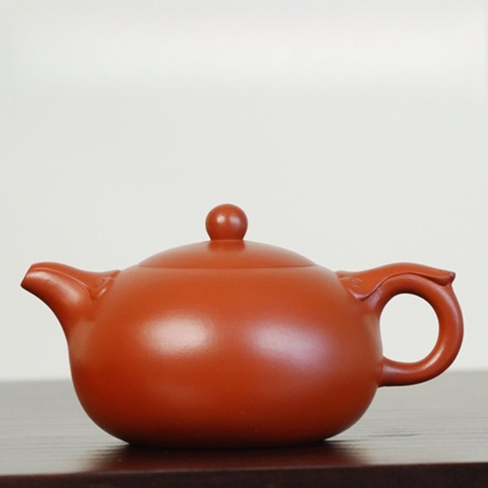 Théière Yixing Zisha entièrement faite à la main [Pot Yu Ru] (Xiao Meiyao Zhu Ni - 210 ml)