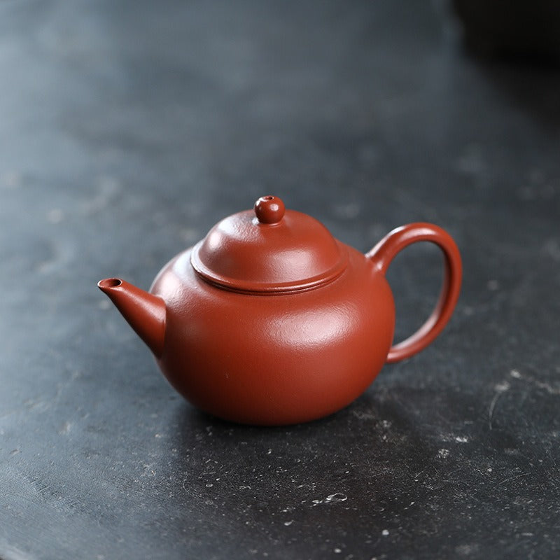 Yixing Zisha Teapot [Shui Ping] (Zhu Ni - 130ml)