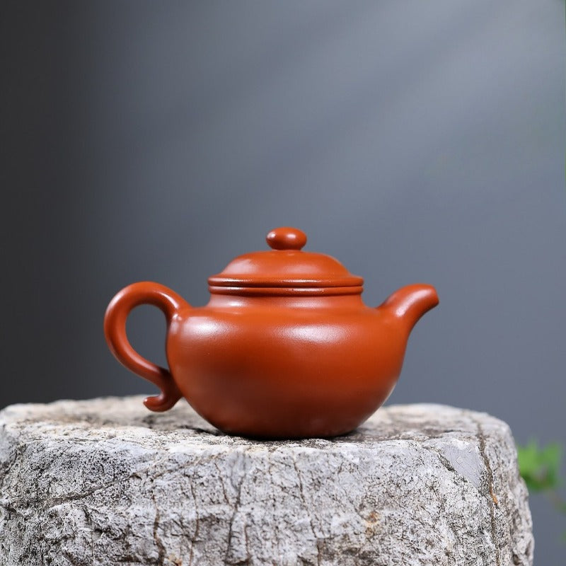 Yixing Zisha Teekanne [Lotus Seed] (Zhao Zhuang Zhu Ni - 280ml)