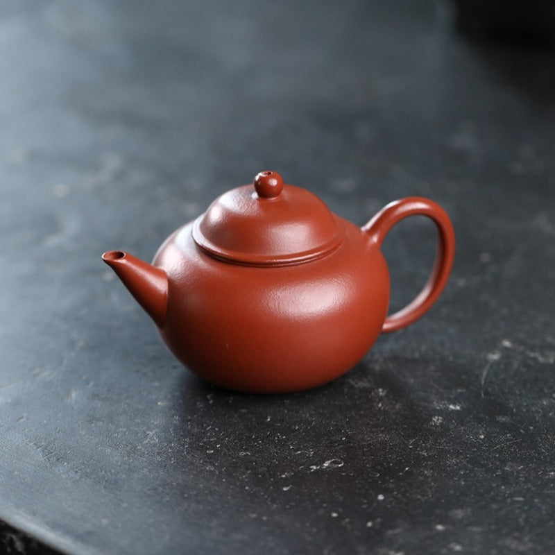 Yixing Zisha Teapot [Shui Ping] (Zhu Ni - 130ml)