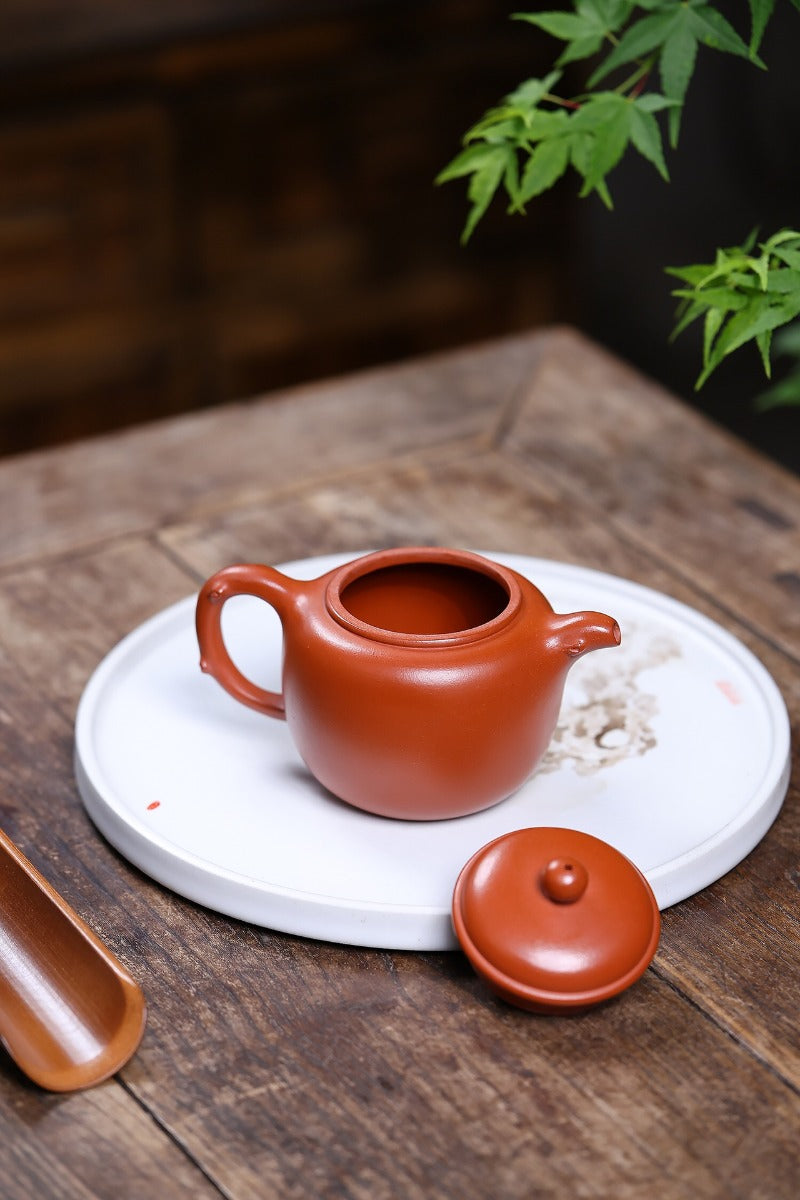 Yixing Zisha Teekanne [Pao Zun] (Zhao Zhuang Zhu Ni - 250ml)