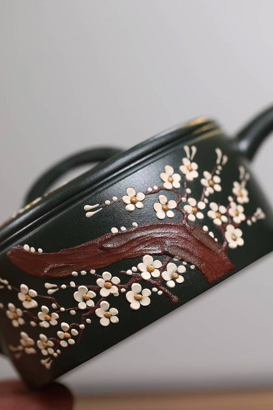 Yixing Zisha Teapot [Meixiang Hanwa] (Lu Ni - 160ml)