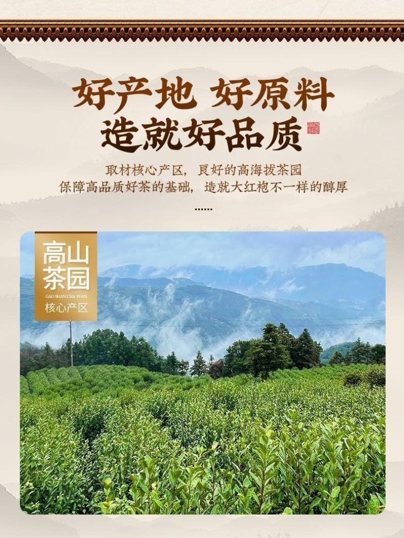 Wuyi Yan Cha Premium S-Grade [Dahongpao] Strong Flora Aroma Oolong Tea 400g