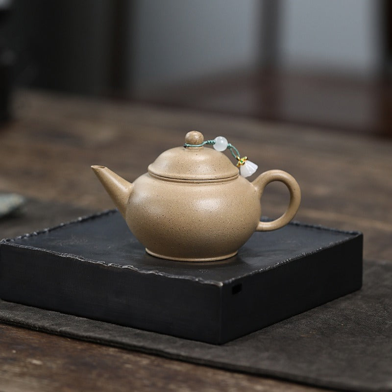 Yixing Zisha Teapot [Shui Ping] (Bensan Lu Ni - 150ml)