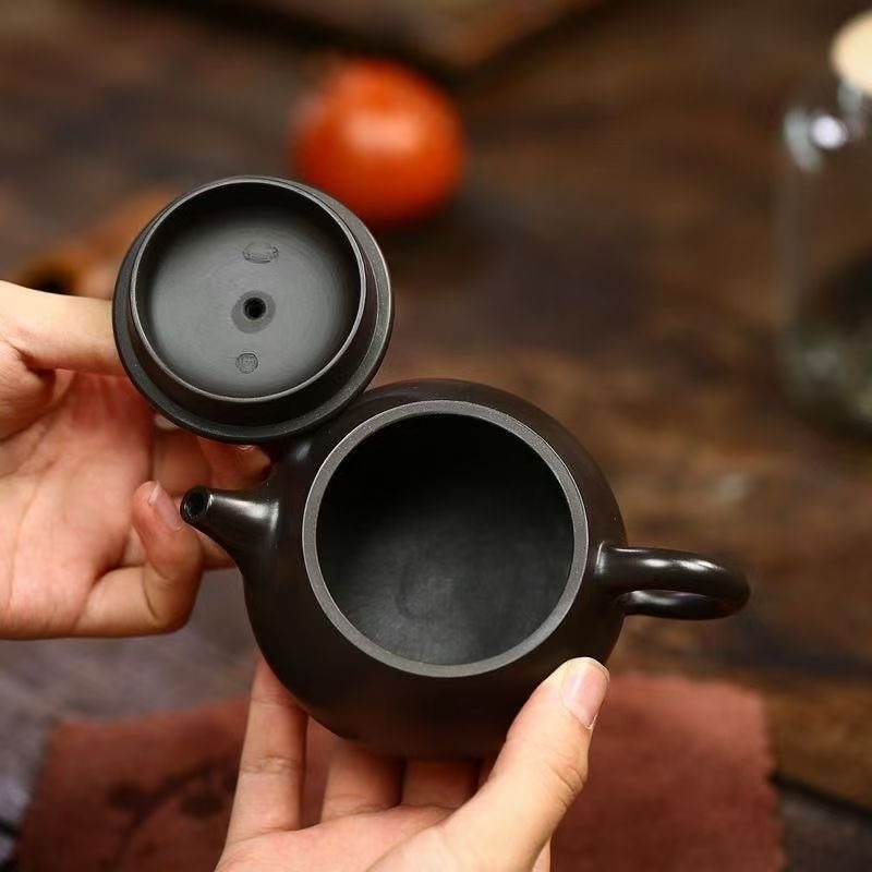 Théière Yixing Zisha [Kuan Kou Shi Piao] (Shi Huang - 200 ml)